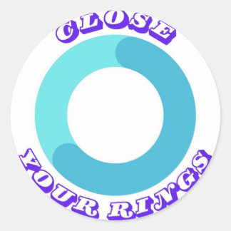 Sluiten Ring Sticker