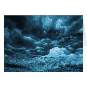 Sluiten van blauw ijs, IJsland