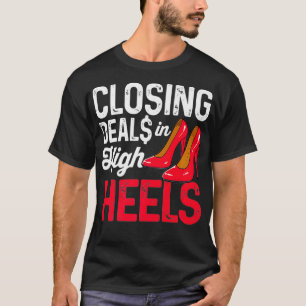 Sluiten van deals op hoog niveau t-shirt