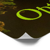 Sluiten van een kikker van de Rode Oogboom #1 Poster (Hoek)