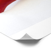 Sluiten van rode pepers poster (Hoek)