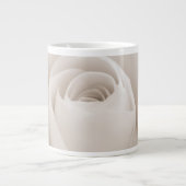 Sluiten van White Rose Petals Extra Grote Beker (Voorkant)