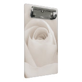 Sluiten van White Rose Petals Mini Klembord (Schuin)
