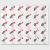 Sluitend kerstpapier voor Baby Cadeaupapier (Vlak)