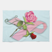 Sluiting van de borstkankeroverlevende theedoek (Horizontaal)