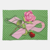 Sluiting van de borstkankeroverlevende theedoek (Horizontaal)