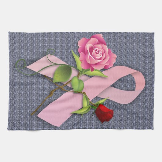 Sluiting van de borstkankeroverlevende theedoek (Horizontaal)