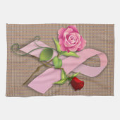 Sluiting van de borstkankeroverlevende theedoek (Horizontaal)