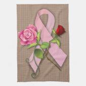 Sluiting van de borstkankeroverlevende theedoek (Verticaal)