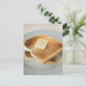 Sluiting van de boter op bord briefkaart (Staand voorkant)