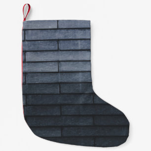 Sluiting van de grijze muur kleine kerstsok