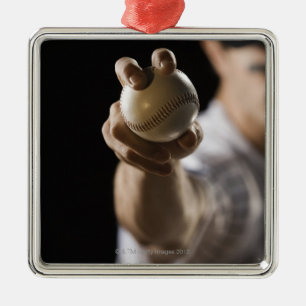 Sluiting van de honkbal metalen ornament