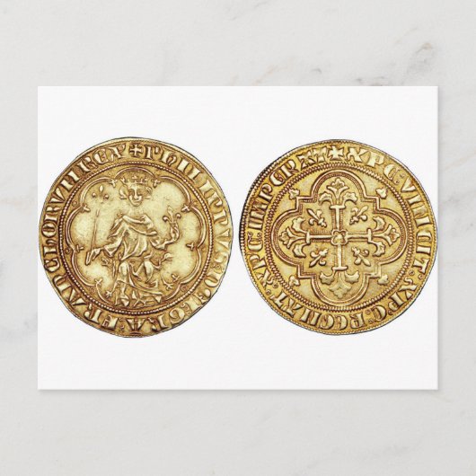 SLUITING VAN DE KNICHTEN VAN DE TEMPLAR BRIEFKAART (Voorkant)