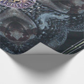 SLUITING VAN DE KNIGHTS-TEMPLAR OP IRON CROSS Blac Cadeaupapier (Hoek)