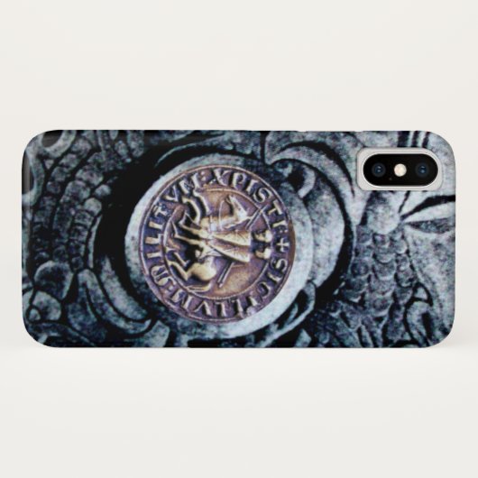 SLUITING VAN DE KNIGHTSTEMPLAR Case-Mate iPhone CASE (Achterkant (horizontaal))
