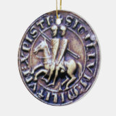SLUITING VAN DE KNIGHTSTEMPLAR KERAMISCH ORNAMENT (Links)