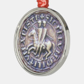 SLUITING VAN DE KNIGHTSTEMPLAR METALEN ORNAMENT (Links)