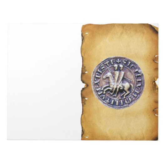 SLUITING VAN DE KNIGHTSTEMPLAR NOTITIEBLOK (Voorkant)