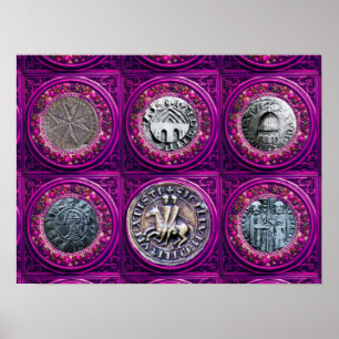 SLUITING VAN DE KNIGHTSTEMPLAR POSTER