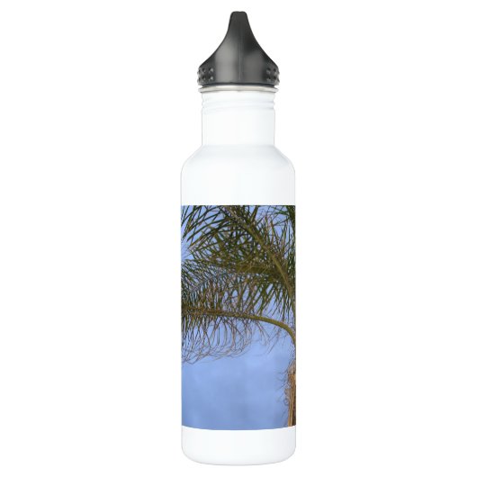 Sluiting van de palmboom waterfles (Links)