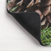 Sluiting van de pijnboom muismat (Hoek)