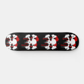 Sluiting van de schedel en het Bot Skateboard (Horizontaal)