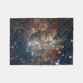 Sluiting van de Tarantula Nebula Fleece Deken (Voorkant (Horizontaal))
