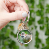 Sluiting van een Common Squirrel Monkey Sleutelhanger (Hand)