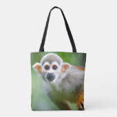 Sluiting van een Common Squirrel Monkey Tote Bag (Achterkant)