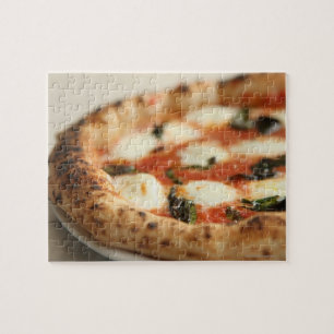 Sluiting van een hele pizza legpuzzel