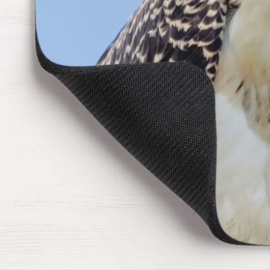 Sluiting van een jonge Osprey Muismat (Hoek)