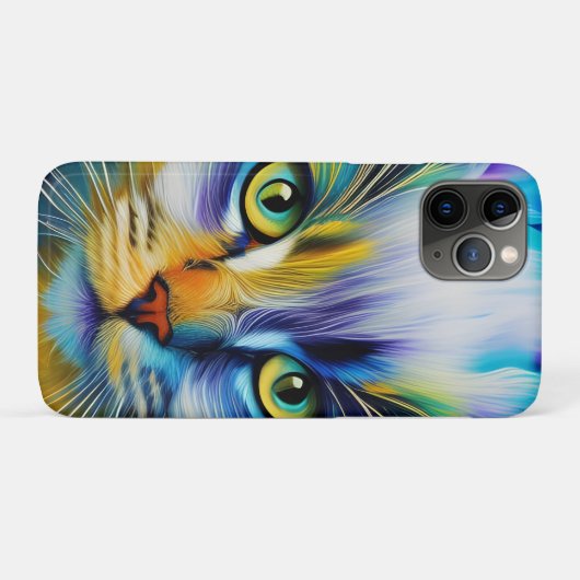 Sluiting van een kleurrijke Siamese Kitten Case-Mate iPhone Case (Achterkant (horizontaal))