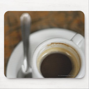 Sluiting van een kop koffie 2 muismat