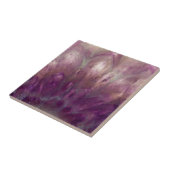 Sluiting van een paarse Amethyst Tegeltje (Zijkant)