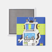 Sluiting van een robot magneet (Voorkant / Achterkant)