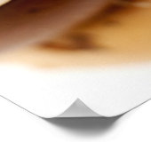 Sluiting van een stapel geassembleerde bagels poster (Hoek)