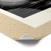 Sluiting van een stel met een wijnbril poster (Hoek)