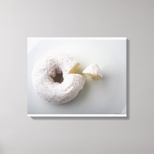 Sluiting van een taart canvas afdruk (Voorkant)