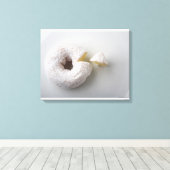 Sluiting van een taart canvas afdruk (Insitu (Houten vloer))