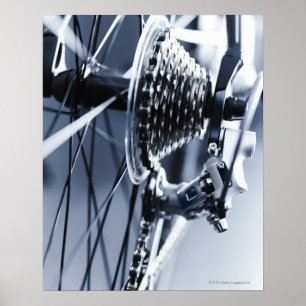 Sluiting van fietsenvistuig 2 poster