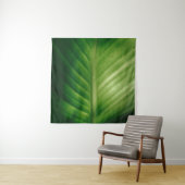 Sluiting van het groene blad wandkleed (In Situ (horizontaal))