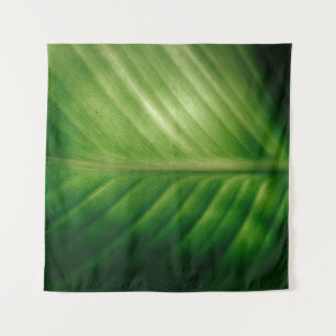 Sluiting van het groene blad wandkleed