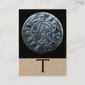 SLUITING VAN HET KNIGHTS-TEMPLAR MONOGRAM Kraft Pa Visitekaartje (Achterkant)