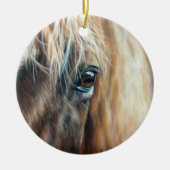 Sluiting van het paardenoog keramisch ornament (Voorkant)