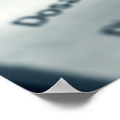 Sluiting van het recept poster (Hoek)