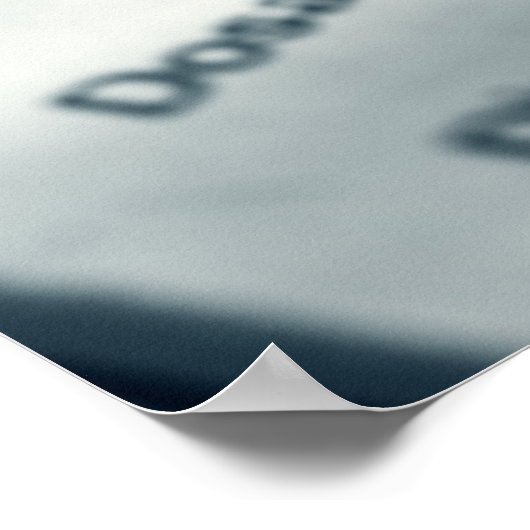 Sluiting van het recept poster (Hoek)