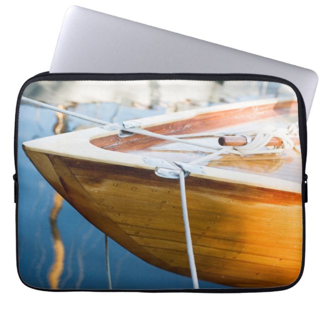 Sluiting van het schip laptop sleeve (Voorkant)
