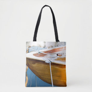 Sluiting van het schip tote bag