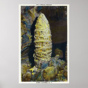 Sluiting van het Uitzicht van de Chinese pagode Poster