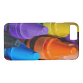 sluiting van kleurrijke krayonen Case-Mate iPhone case (Achterkant (Horizontaal))